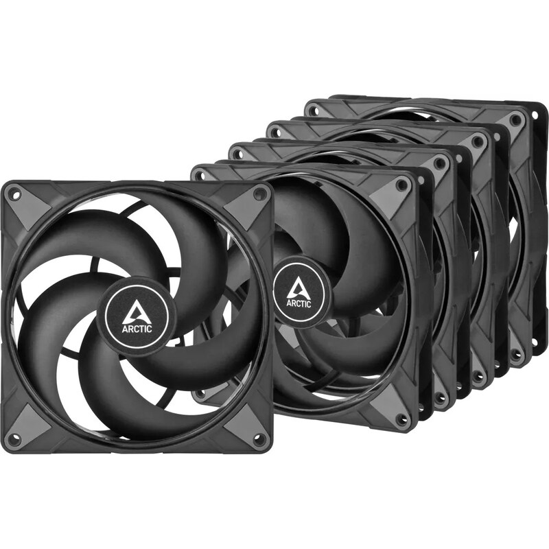 bis 800 günstig Kaufen-ARCTIC Gehäuselüfter P14 Max PWM 140 mm schwarz  4-pin 5 Stück. ARCTIC Gehäuselüfter P14 Max PWM 140 mm schwarz  4-pin 5 Stück <![CDATA[• 1x 140x140mm Lüfter, 27 mm Einbautiefe • Drehzahlbereich: bis 2800 rpm • Max. Durchsatz