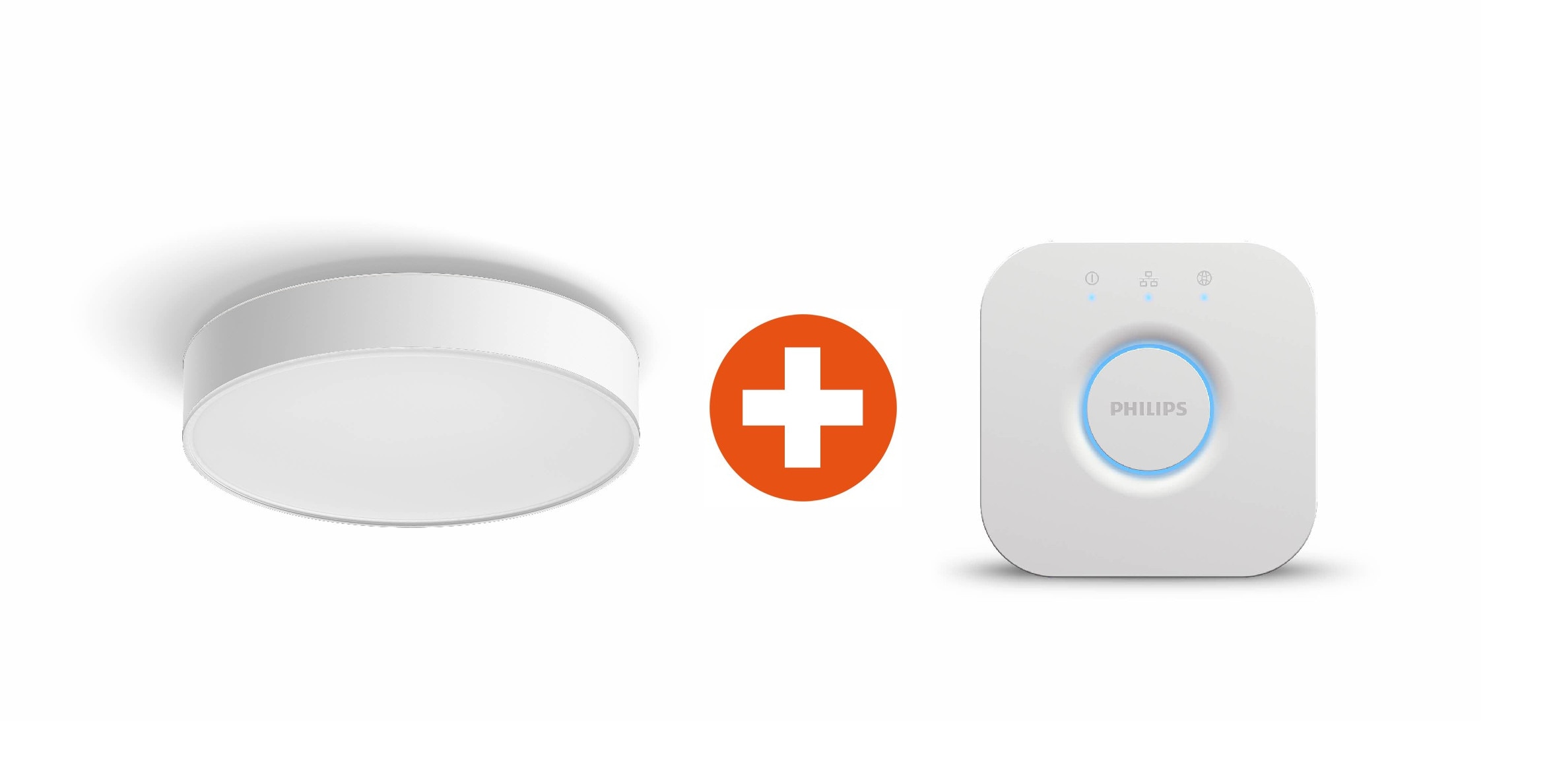 Philips Hue White Ambiance Enrave Deckenleuchte M Weiß + Dimmschalter - Bild 10