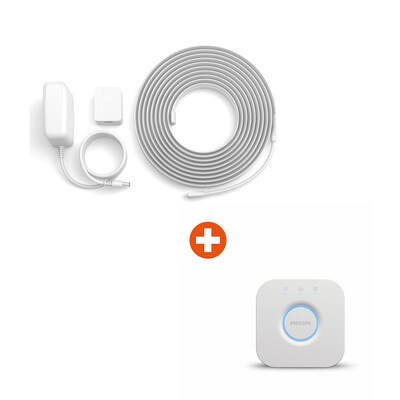 Philips Hue Lightstrip Solo 5m + Hue Bridge weiß