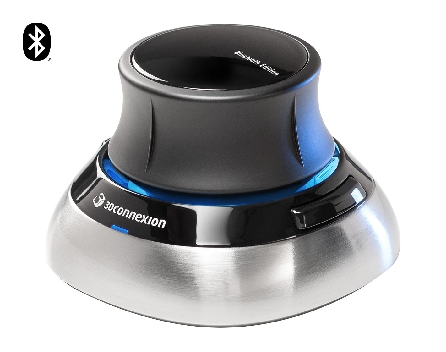 3Dconnexion SpaceMouse Wireless Maus Schwarz kabelgebunden / kabellos (Bluetooth / Funk)
