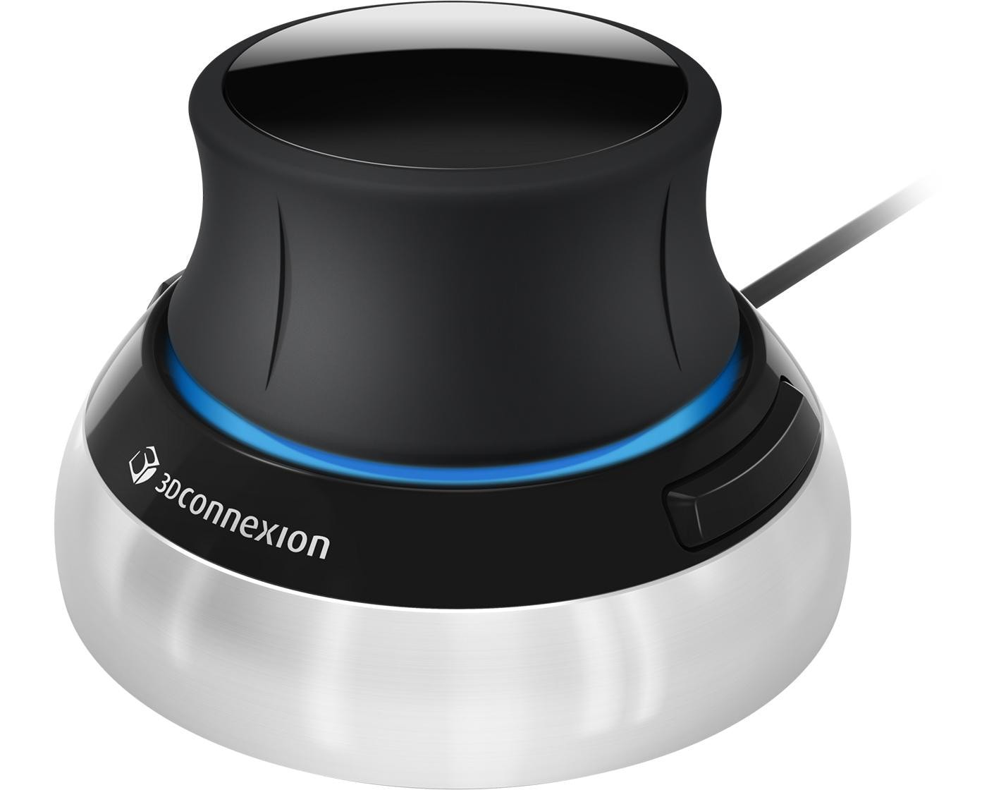 3Dconnexion SpaceMouse Kompakt Maus Schwarz kabelgebunden