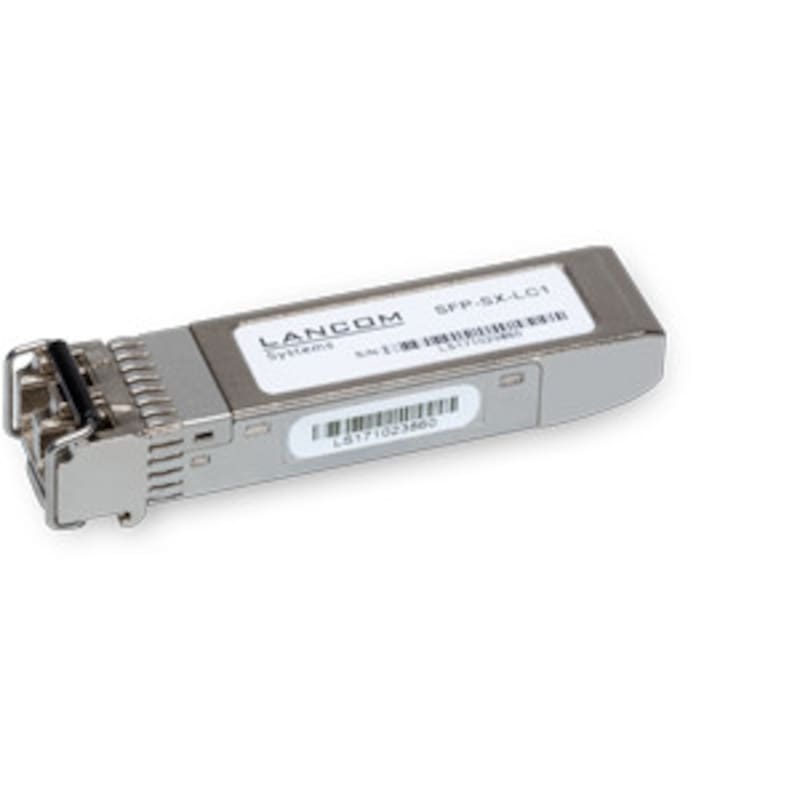 SFP günstig Kaufen-Lancom SFP-SX-LC1 - SFP (Mini-GBIC)-Transceiver-Modul. Lancom SFP-SX-LC1 - SFP (Mini-GBIC)-Transceiver-Modul <![CDATA[• 1000BASE-SX-Standard (SFP) • Unterstützt 50/125 µm (550 m Kabellänge) und 62.5/125 µm (300 m Kabellänge) Multimode Fiber • Wellenlänge 