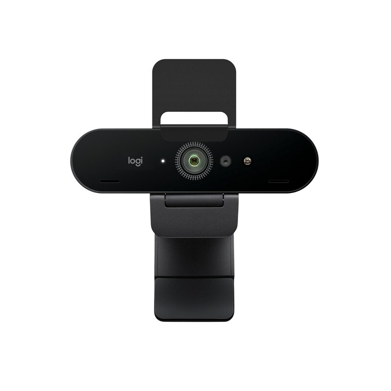 Logitech Brio 4K (Modell 2025) Webcam Grafit - 4K(30FPS), 5-fach Zoom, RightLight 3-Beleuchtungskorrektur, Anpassbar via Logi Options+
