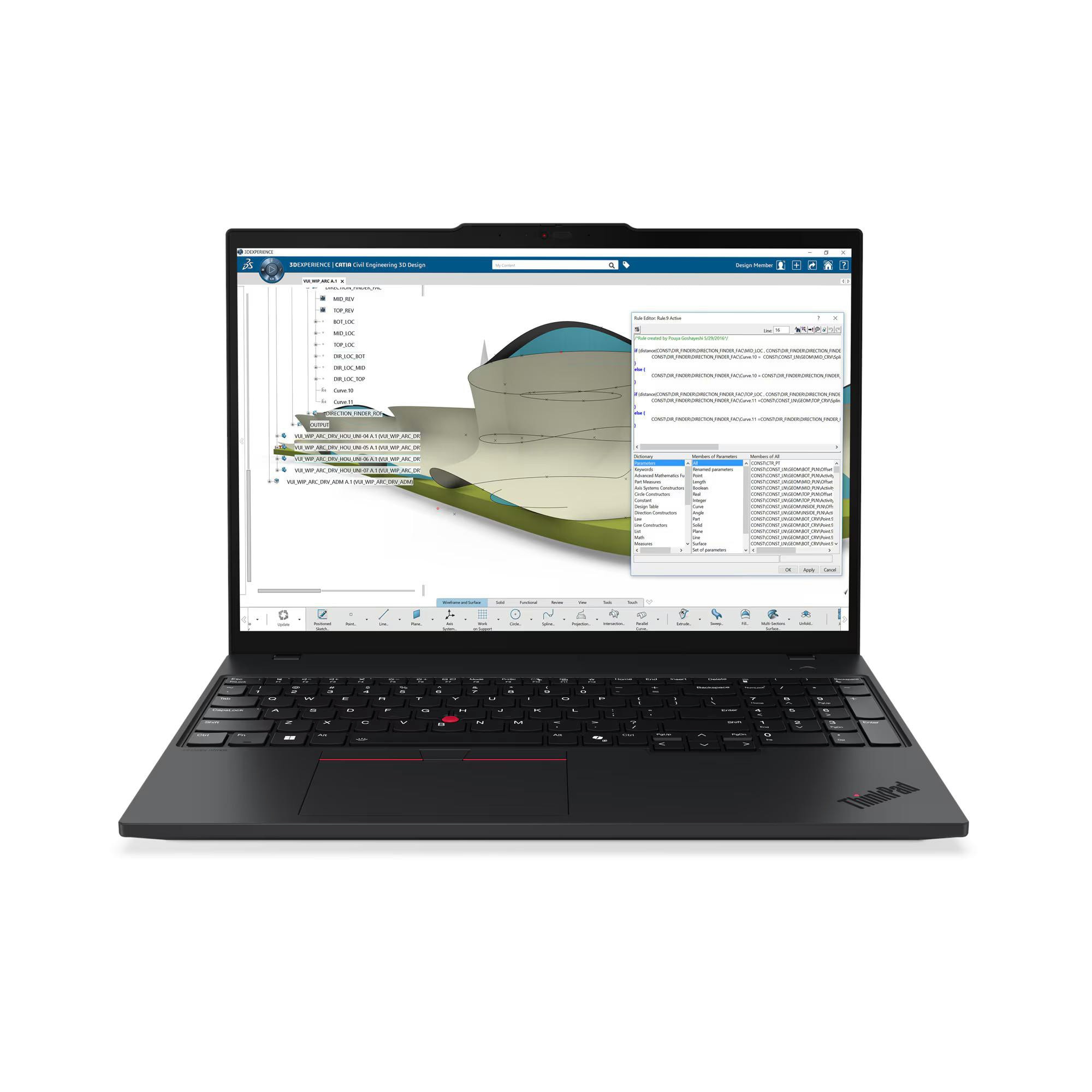 Lenovo ThinkPad P16s G4 16" WUXGA IPS Ryzen AI 9 HX PRO 370 64GB/1TB Win11 Pro 21RX001TGE