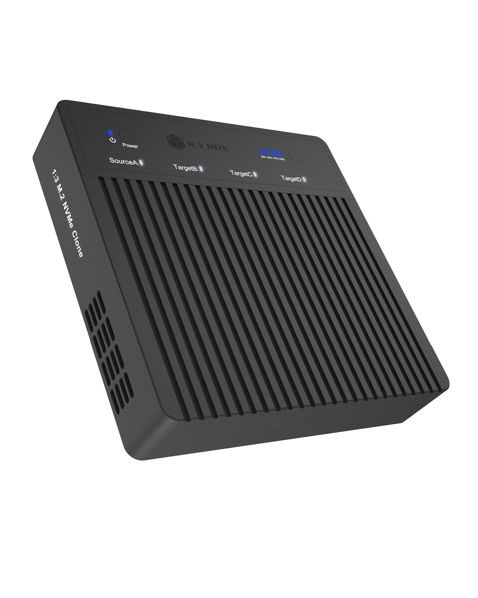 RaidSonic Icy Box IB-4013MCL-C4 USB 4.0 Klonstation für 4x 2,5" SSD