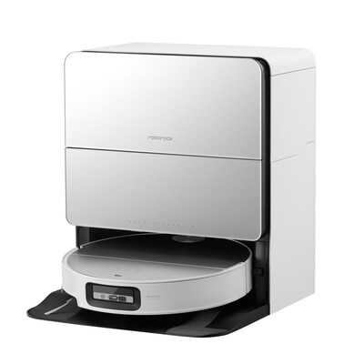 Roborock Saros 10 Weiß Saugroboter mit Selbstreinigungsstation