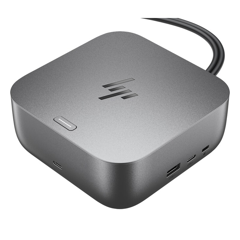 10 5G günstig Kaufen-HP Thunderbolt 4 Ultra G6 Docking 180W | 3x USB-C (10Gbit/s), 2x USB-A (5Gbit/s), 3x USB-A (10Gbit/s), 1x HDMI 2.1, 2x DP 1.4, RJ-45 (2,5 GbE). HP Thunderbolt 4 Ultra G6 Docking 180W | 3x USB-C (10Gbit/s), 2x USB-A (5Gbit/s), 3x USB-A (10Gbit/s), 1x HDMI 