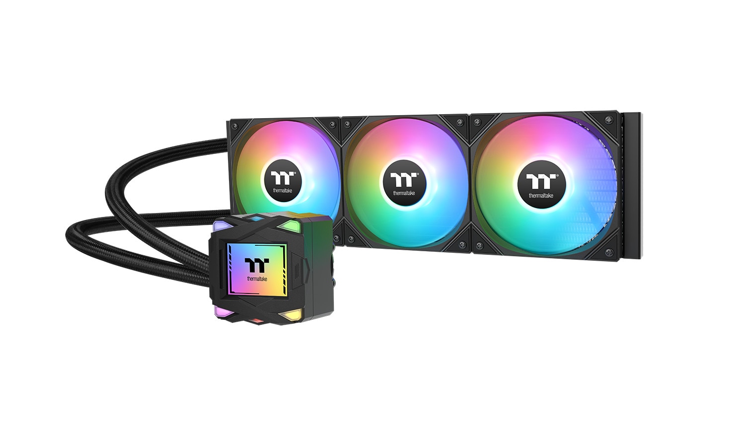 Thermaltake Refrigeración Líquida La360 Argb 360Mm 3 Lüfter Argb - Bild 4