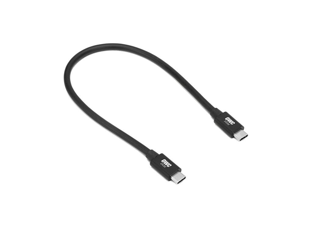OWC Thunderbolt 5 auf USB-C Kabel 240W 1m Schwarz
