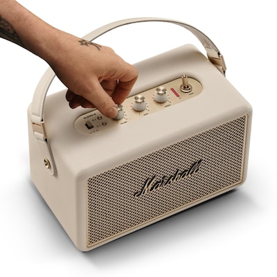 Marshall Kilburn III Cream Tragbarer Bluetooth Lautsprecher