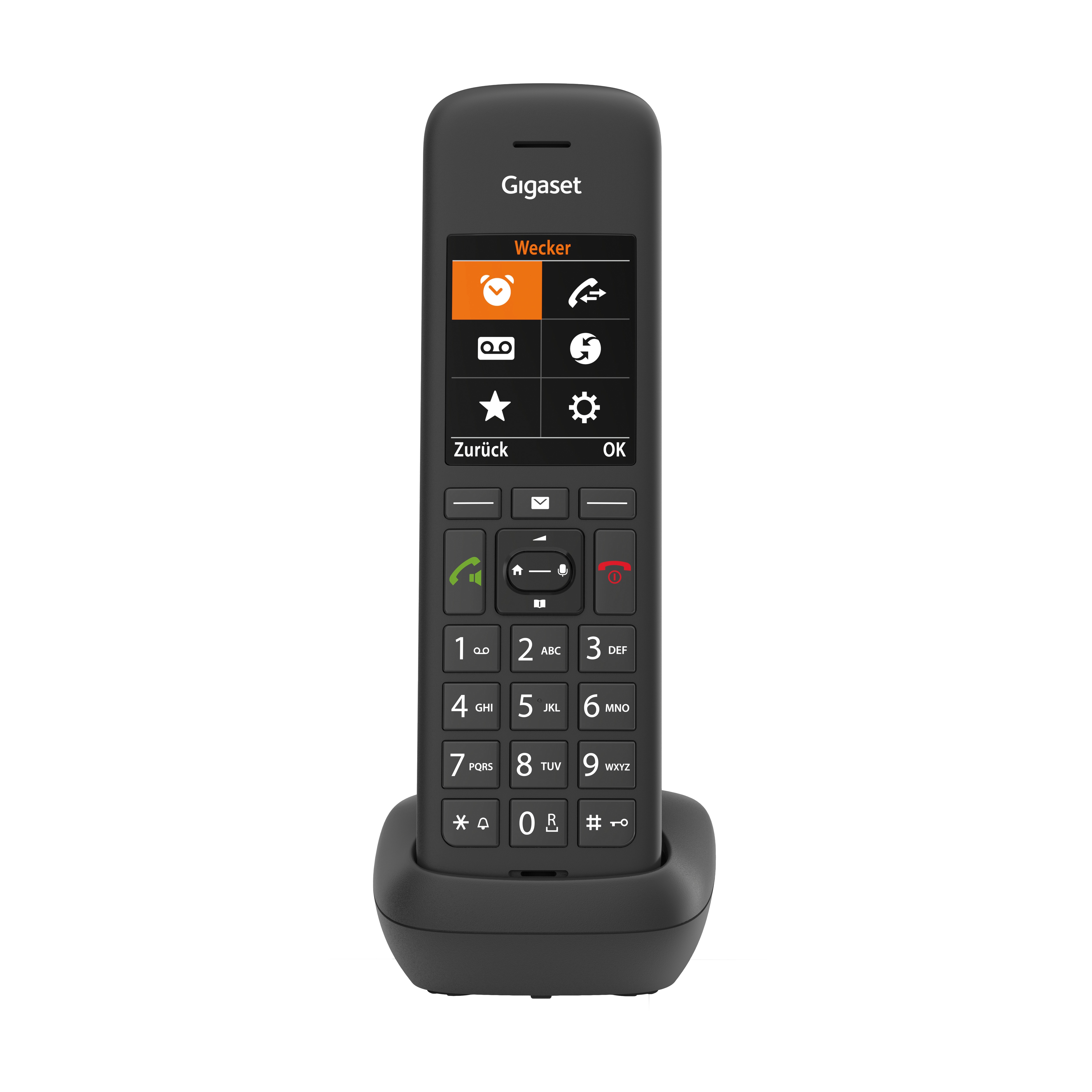 Gigaset C575HX Schnurlostelefon schwarz
