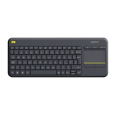 Logitech  Wireless Touch Keyboard K400 Plus Black qwerty englisch | 05099206059405