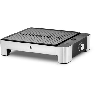 WMF 415340011 Lono Tischgrill Flach und Gerippt 2.000 Watt