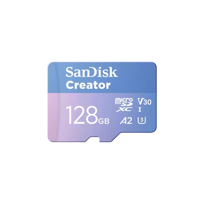 Speicherkarte microSD 128 GB günstig Kaufen-SanDisk Creator microSD-Karte 128GB UHS-I-Speicherkarte bis 190 MB/s. SanDisk Creator microSD-Karte 128GB UHS-I-Speicherkarte bis 190 MB/s <![CDATA[• Speichertyp: microSDXC (UHS-I) • Speicherkapazität: 128 GB • Geschwindigkeitsklasse: V30 • max. Lese-/Sch