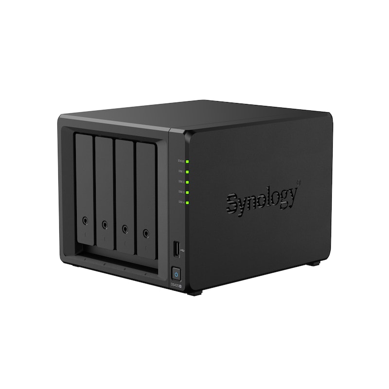 Station und günstig Kaufen-Synology Diskstation DS425+ NAS System 4-Bay. Synology Diskstation DS425+ NAS System 4-Bay <![CDATA[• 2GHz Intel Celeron J4125 - 4 Kern-Prozessor • 2GB DDR4 RAM - erweiterbar auf 6GB, ein Slot frei • 4x 2,5