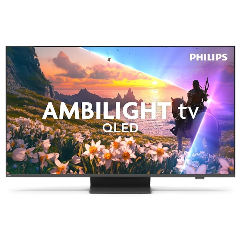 MiniDP/HDMI günstig Kaufen-Philips 55PUS8600/12 139cm 55" 4K QLED Ambilight TV 120Hz. Philips 55PUS8600/12 139cm 55" 4K QLED Ambilight TV 120Hz <![CDATA[• Energieeffizienzklasse: F • Diagonale: 139 cm / 55 Zoll 60 Hz • 3x HDMI - 2x USB - • 3-seitiges Ambilight • Farbe: Schw