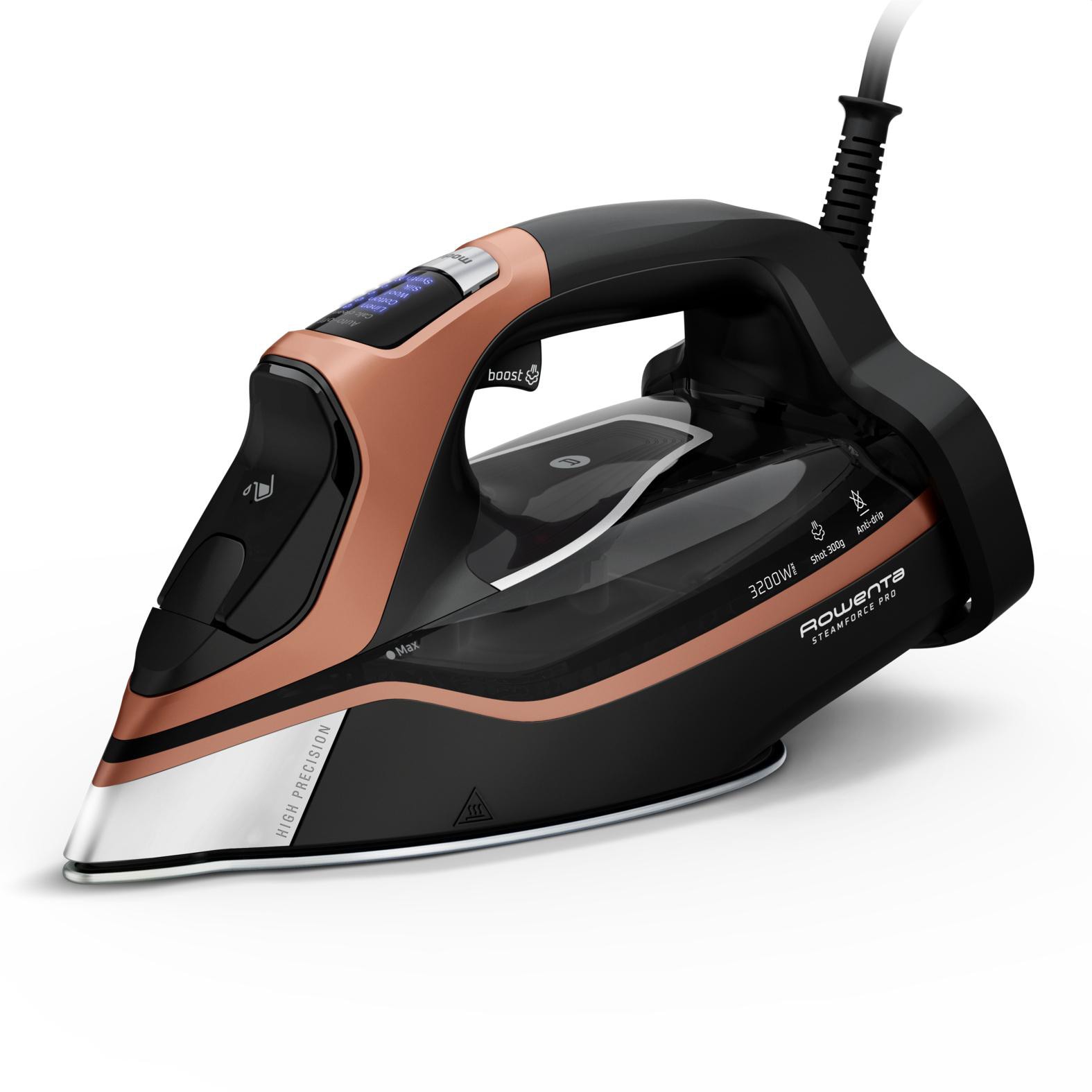 Rowenta DW9520 Steamforce Pro Dampfbügeleisen schwarz/bronze
