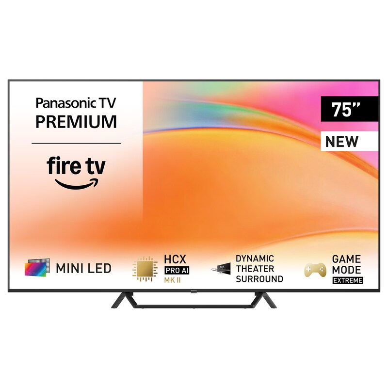 Panasonic TV-75W95BEG 189cm 75" 4K MiniLED 144 Hz Smart TV Fernseher FireTV