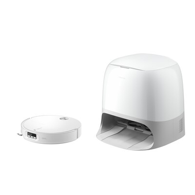 Roborock Qrevo CurvX Saug-/Wischroboter mit Selbsreinigung 22.000 Pa weiß