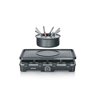 Severin RG 2347 Raclette / Fondue Kombination, 1400 W