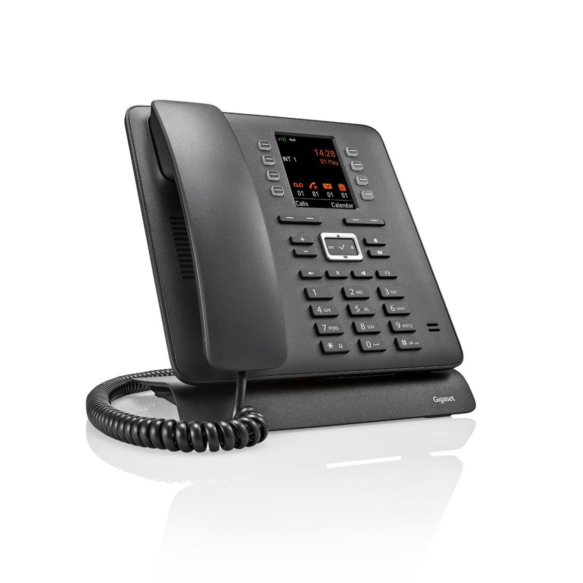 Gigaset Maxwell C DECT-Tisch-Telefon schwarz