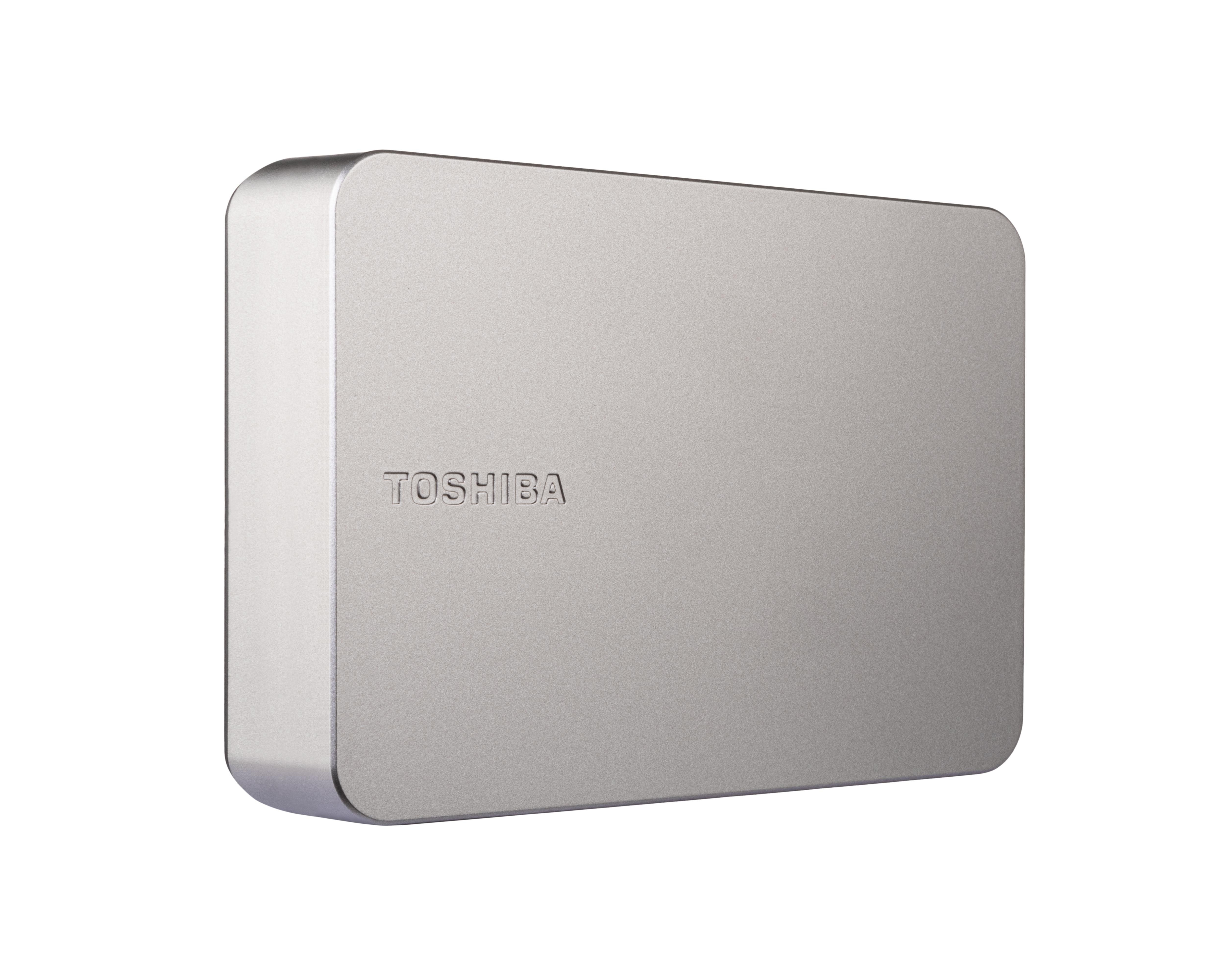 Toshiba Canvio Flex 4 TB externe Festplatte (HDD) USB-C Silber