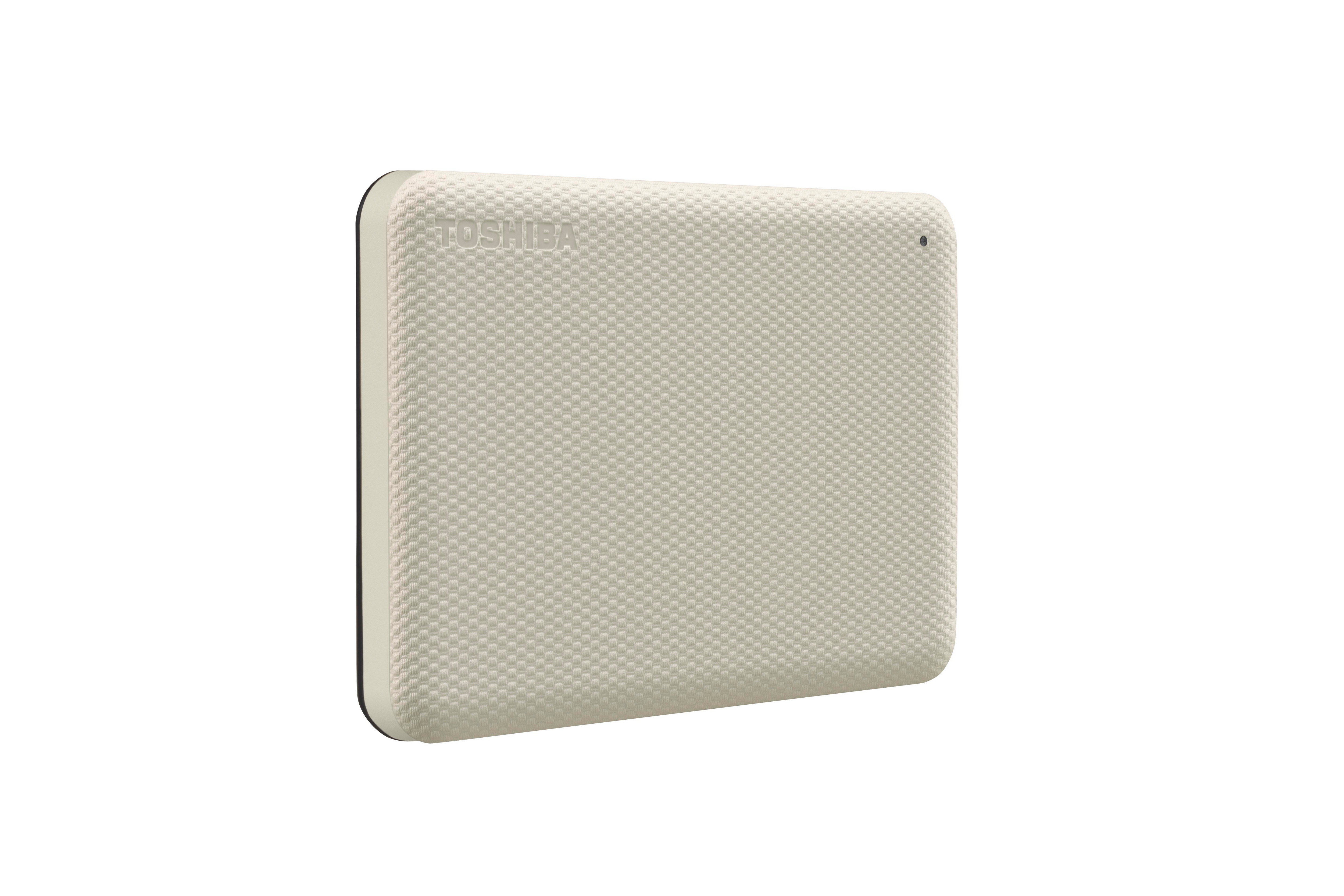 Toshiba Canvio Advance 1 TB externe Festplatte (HDD) Beige