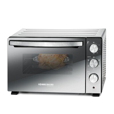 Rommelsbacher BGS 1500 Kleinbackofen Grill 30l mit Drehspieß