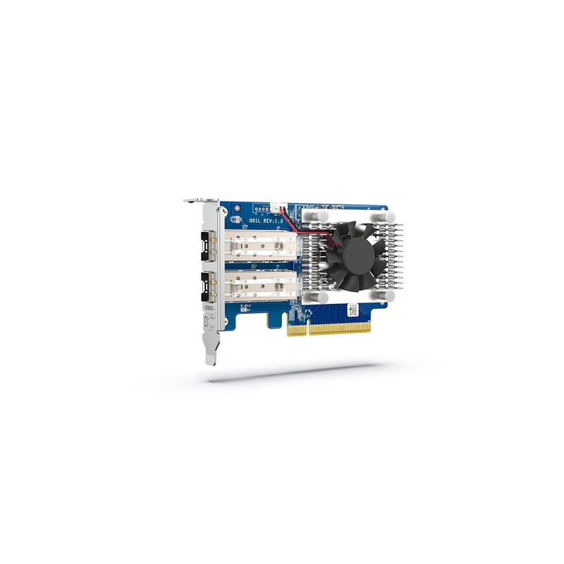 Karte Netzwerk günstig Kaufen-Qnap Dual-Port SFP+ 10GBE Netzwerk-Erweiterungskarte QXG-10G2SF-NXE. Qnap Dual-Port SFP+ 10GBE Netzwerk-Erweiterungskarte QXG-10G2SF-NXE <![CDATA[• DUAL-PORT 2x 10GBE • Anschluss: 2 x SFP+-Ports • QXG-10G2SF-NXE • Network Expansion Card]]>. 