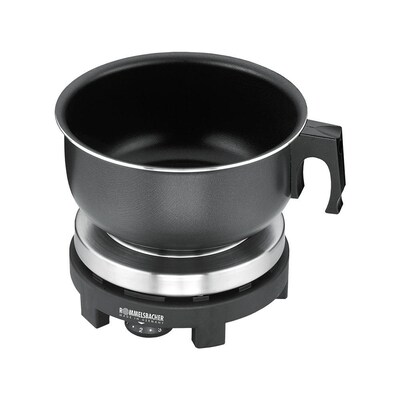 Rommelsbacher RK 501/S Reisekochplatte Set mit Topf, 500W, Ø 80mm