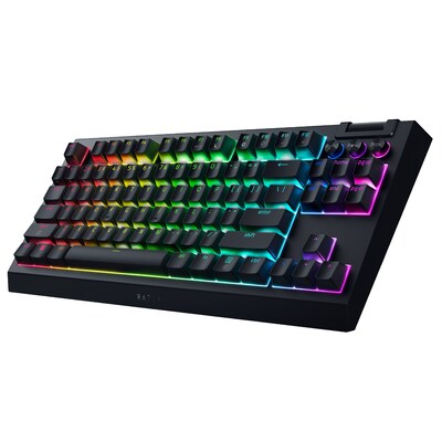 RAZER BlackWidow V4 Tenkeyless Hyperspeed | Hot-Swap, Orange Tactile Switches Gen-3, Razer Chroma™ RGB