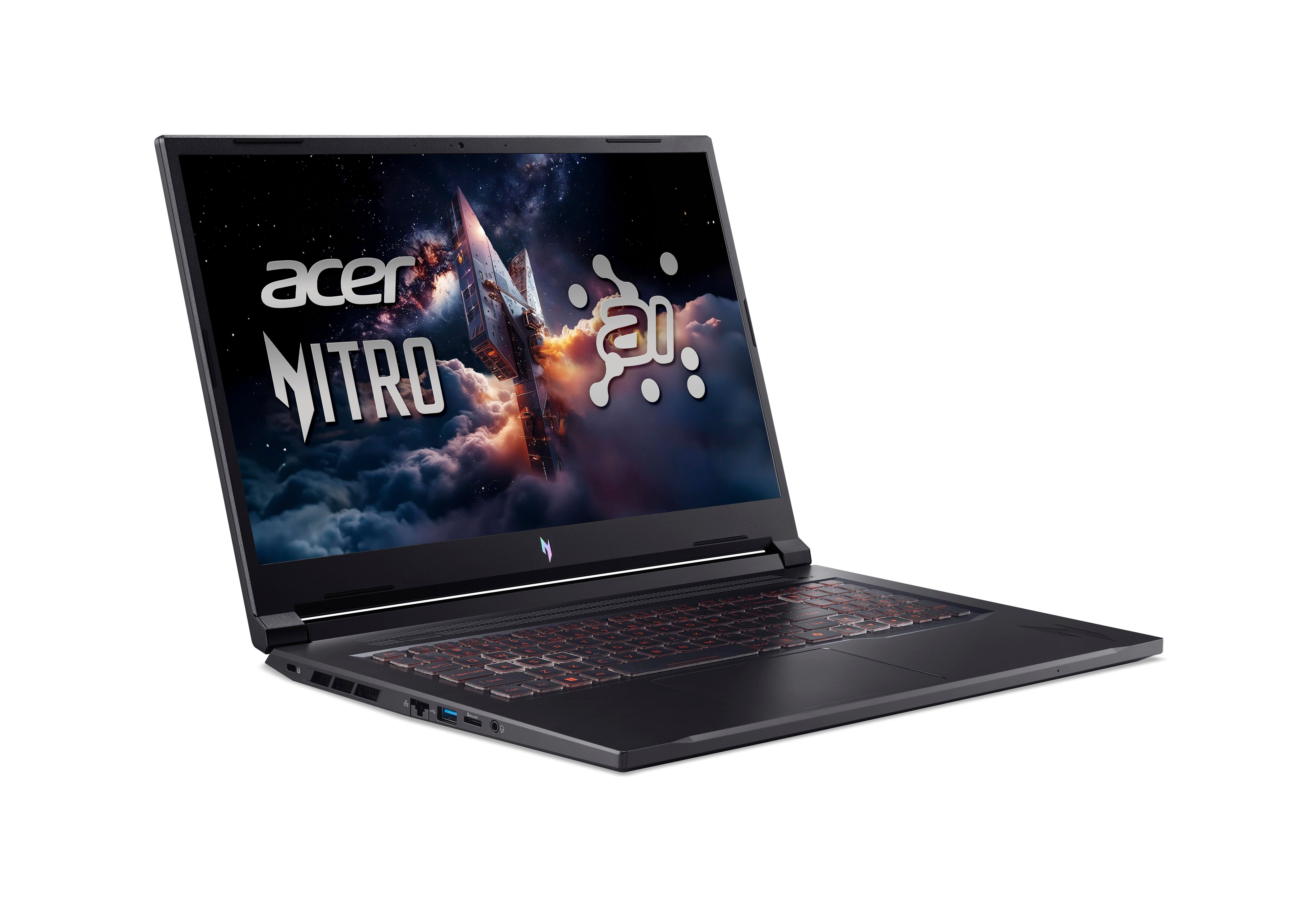Acer Nitro V17 AI ANV17-41-R7VZ 17.3" QHD Ryzen 7 260 RTX5070 32GB/1TB Win11