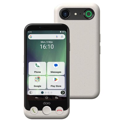 Image of Doro Aurora A10 Smartphone 4GB/64GB Dual-SIM Doro Easy Interface Weiß