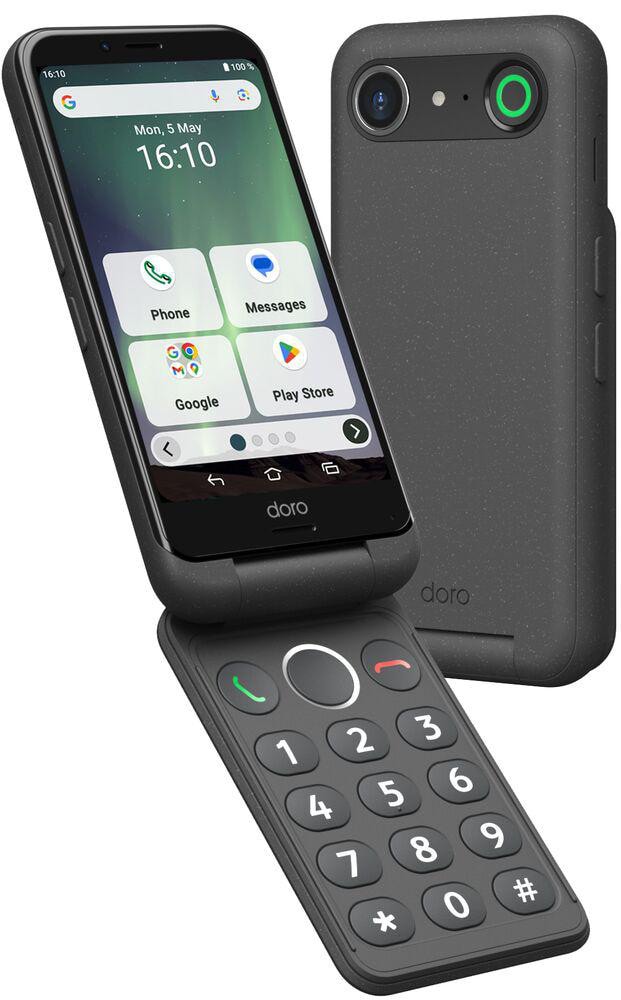 Doro Aurora A20 Smartphone 4GB/64GB Dual-SIM Doro Easy Interface graphit