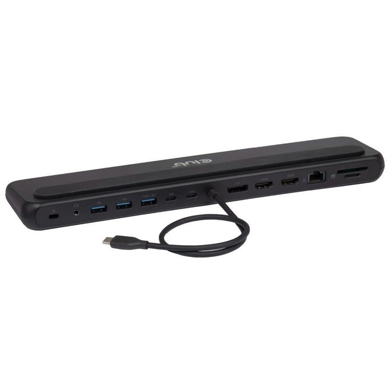 DisplayPort/HDMI günstig Kaufen-Club 3D 12-1 USB-C® Triple Display PD3.0 100W Dockingstation + Ladegerät. Club 3D 12-1 USB-C® Triple Display PD3.0 100W Dockingstation + Ladegerät <![CDATA[• Adapter • 3x HDMI, • LxBxH: N/A x x mm]]>. 