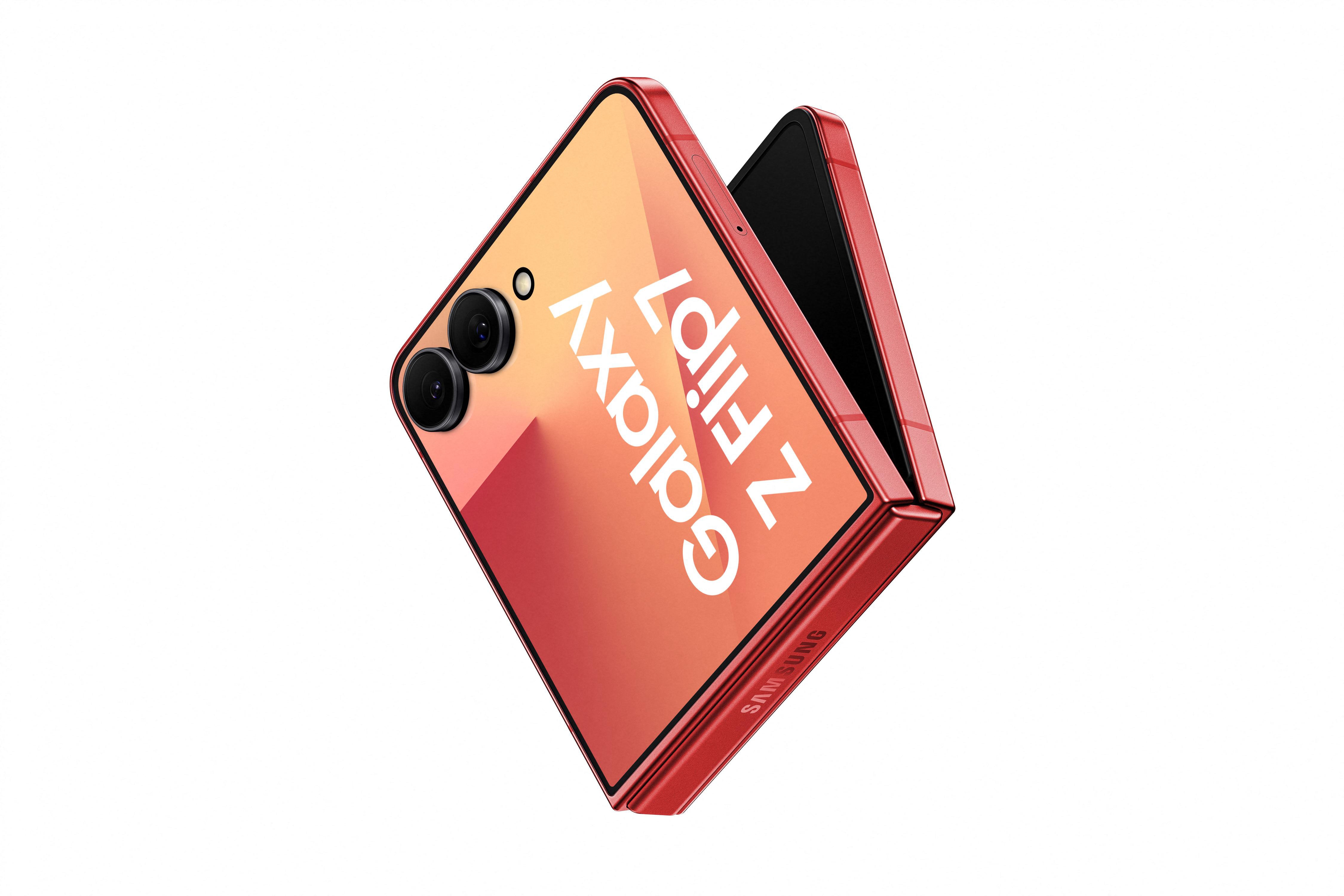 Samsung GALAXY Z Flip7 Smartphone coralred 12GB/512GB Dual-SIM Android 16 SM-F766B