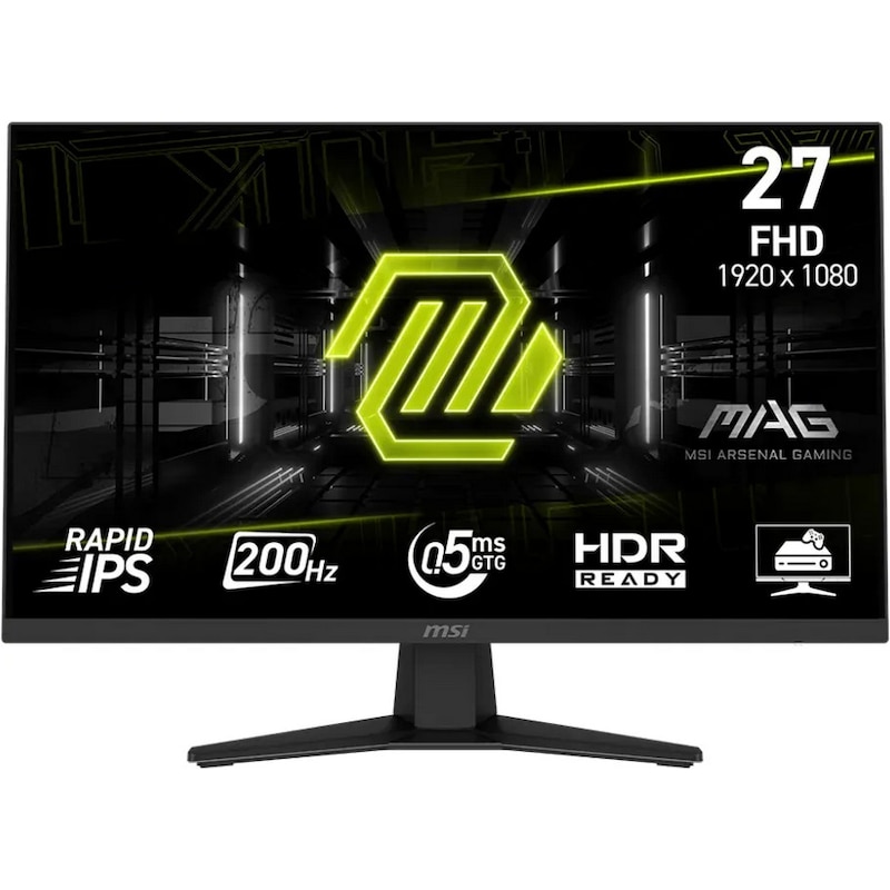 MSI MAG 274FDE Gaming Monitor - 27 Zoll FHD IPS 200Hz 1ms HDMI/DP Sync