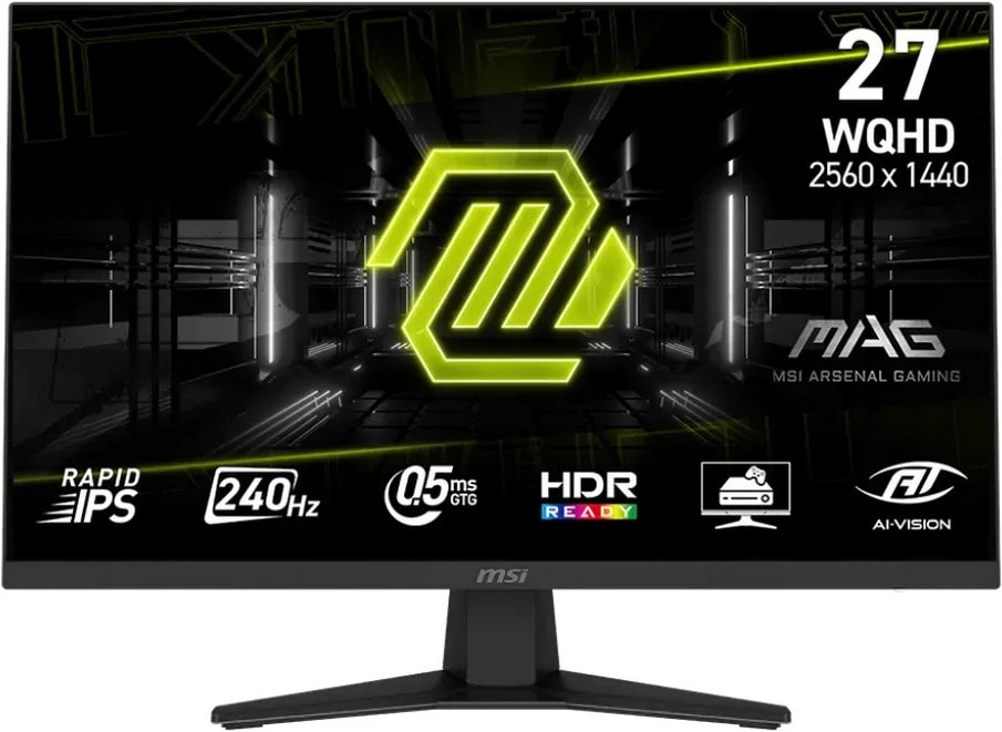MSI MAG 274QFDE X24 27 Zoll WQHD Rapid IPS Panel 16:9 240 Hz Gaming Monitor