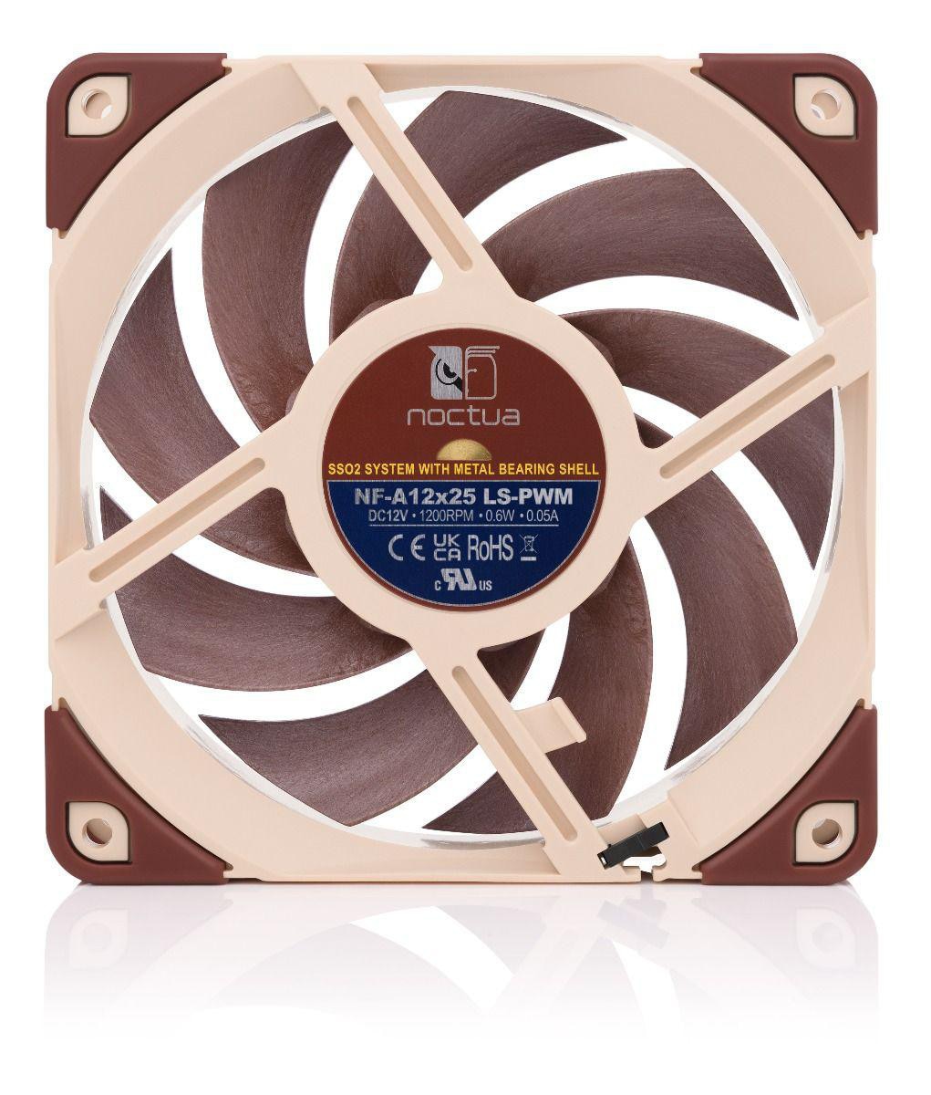 Noctua NF-A12x25 G2 LS-PWM 120x120x25mm, 4-Pin (1200rpm, 12,1dB(A), 55,72m³/h)