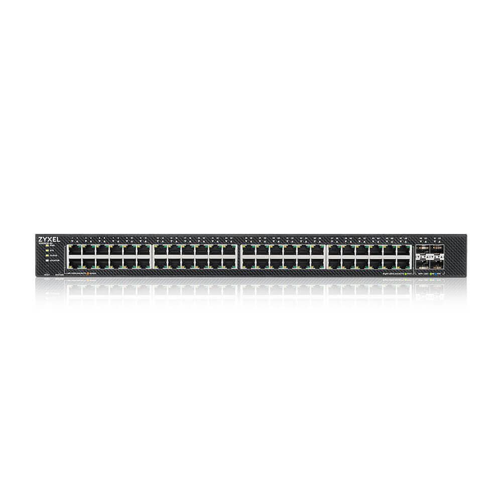 ZyXEL XGS1935-52HP Gigabit Smart Switch, 48x RJ-45, 4x SFP+, PoE+