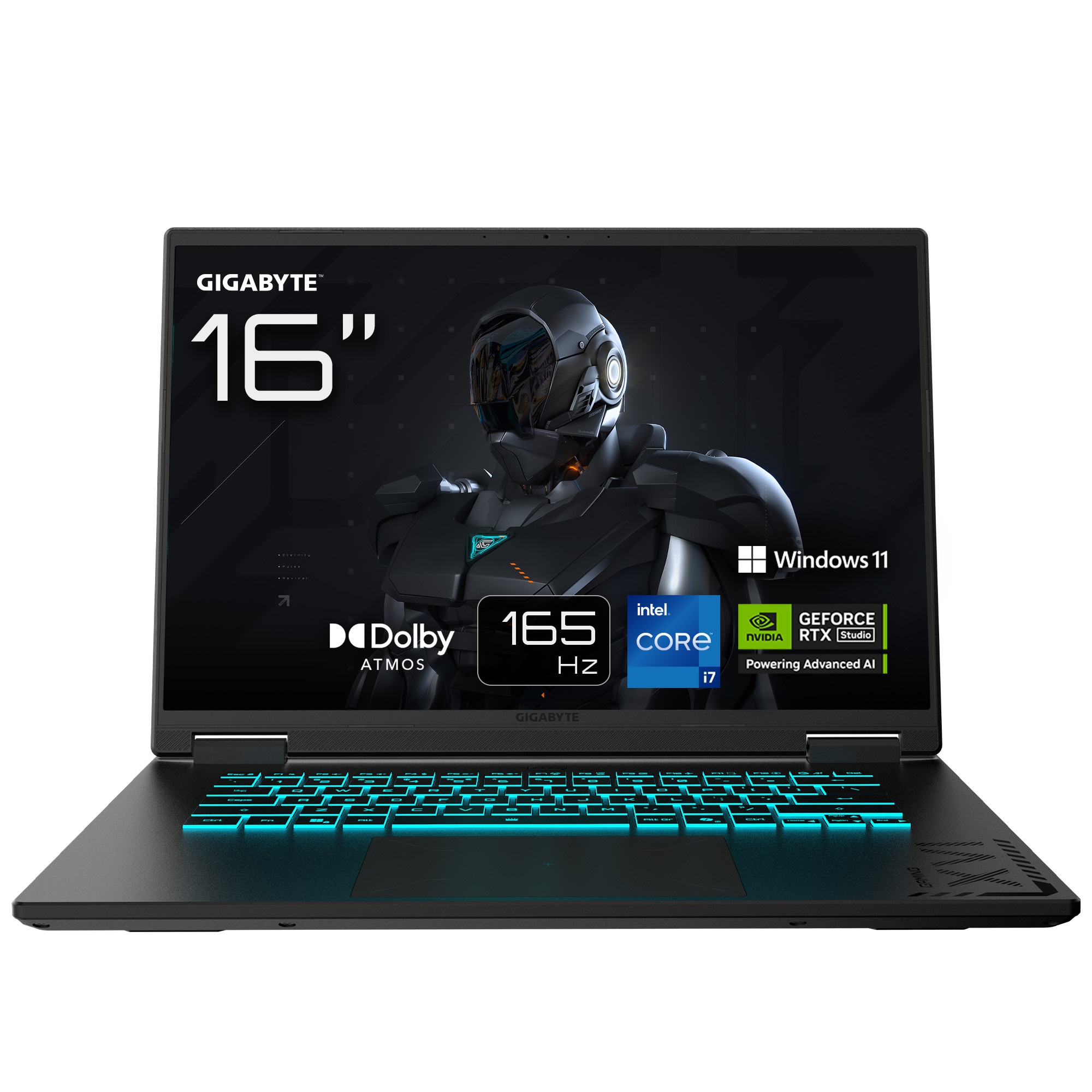 Gigabyte A16 RTX 5070 i7-13620H 16GB/1TB 16" QHD 165Hz