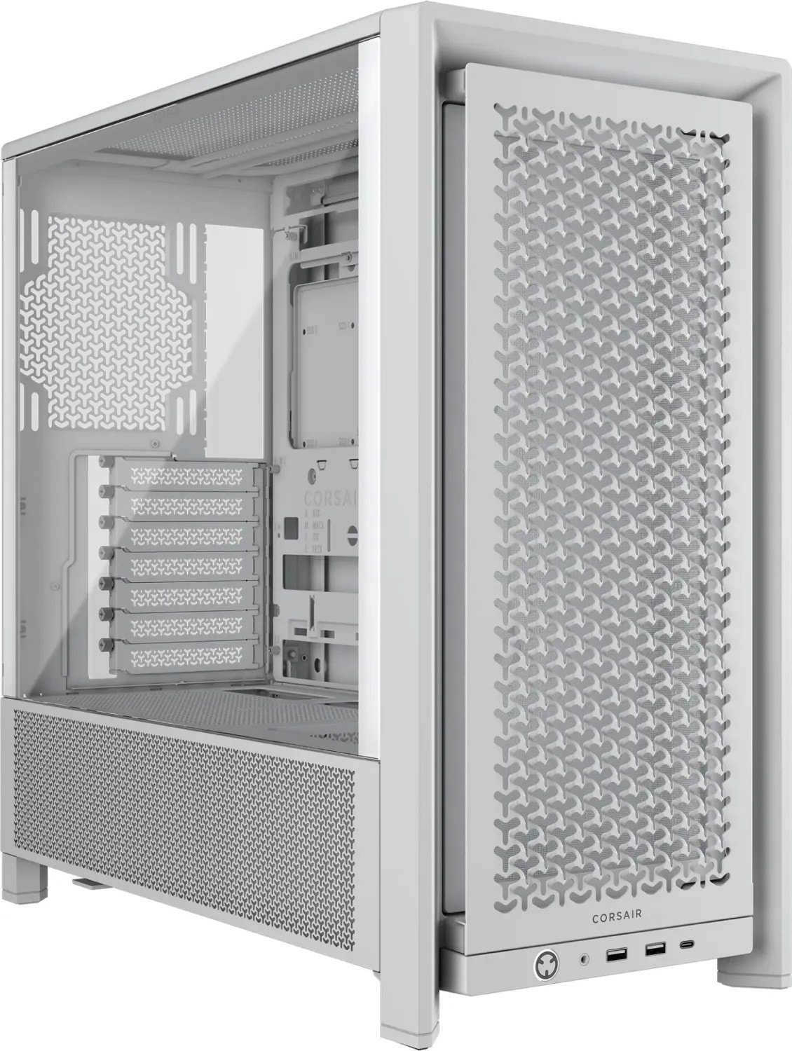 CORSAIR Frame 4000D RS Weiß Midi Tower ATX Gaming Gehäuse