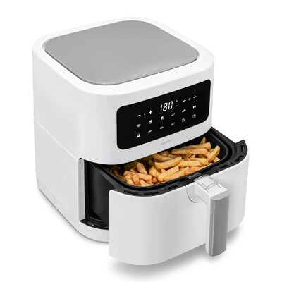Medion MD 11740 Life E40 XL Heißluftfritteuse 5,2 l, mattweiß