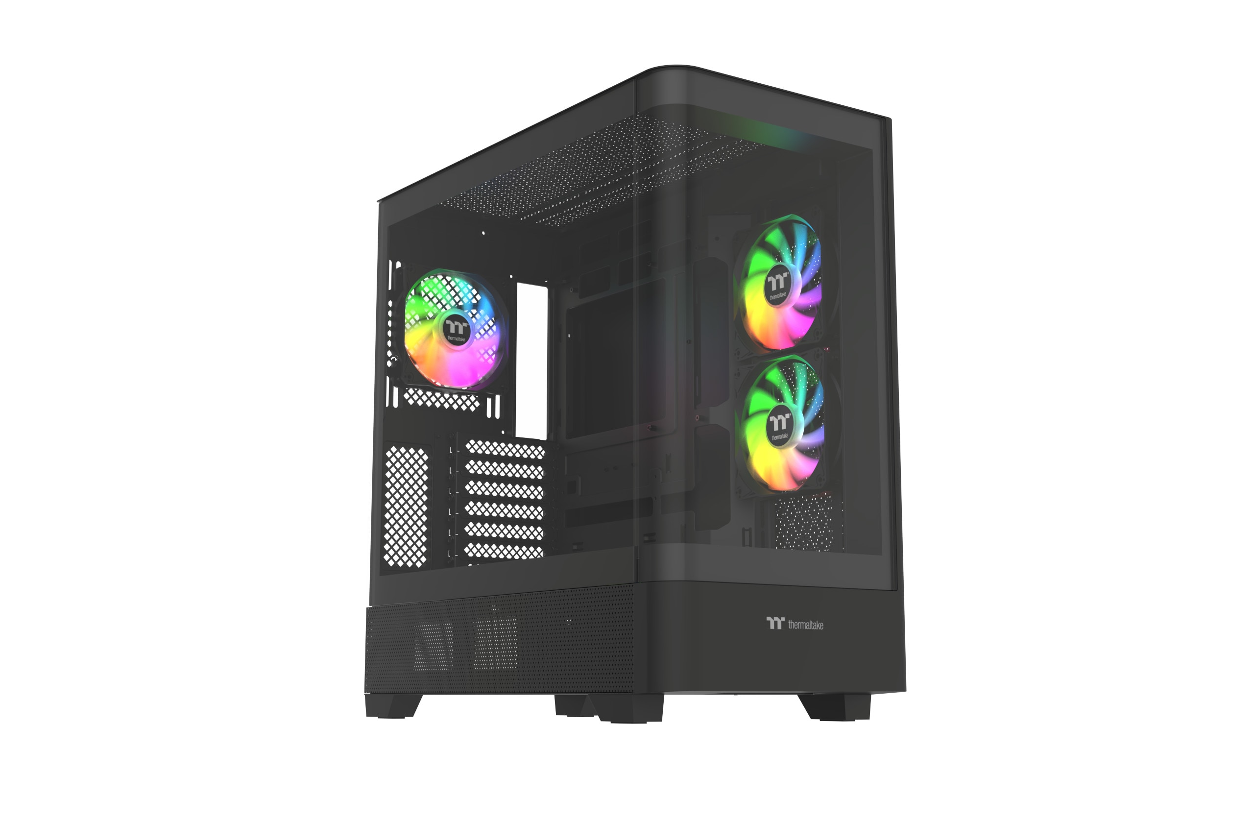 THERMALTAKE View 290 ARGB Black Midi Tower ATX Gehäuse Sichtfenster schwarz