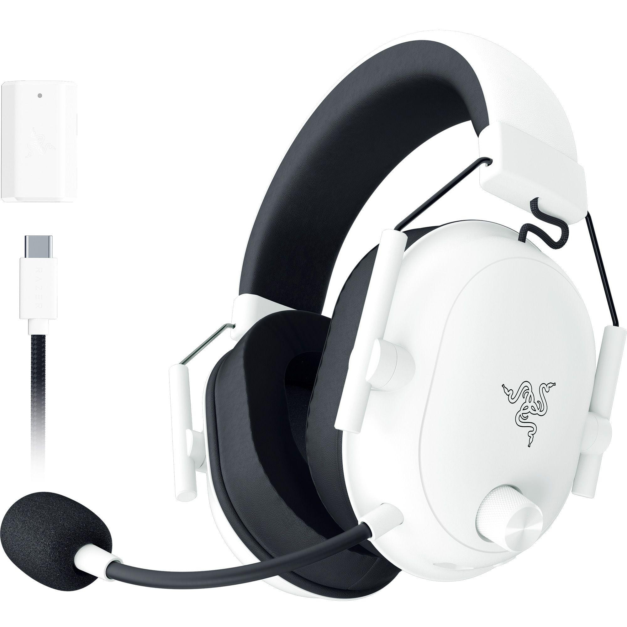 RAZER BlackShark V2 HyperSpeed Gaming Headset kabelgebunden / kabellos Weiß