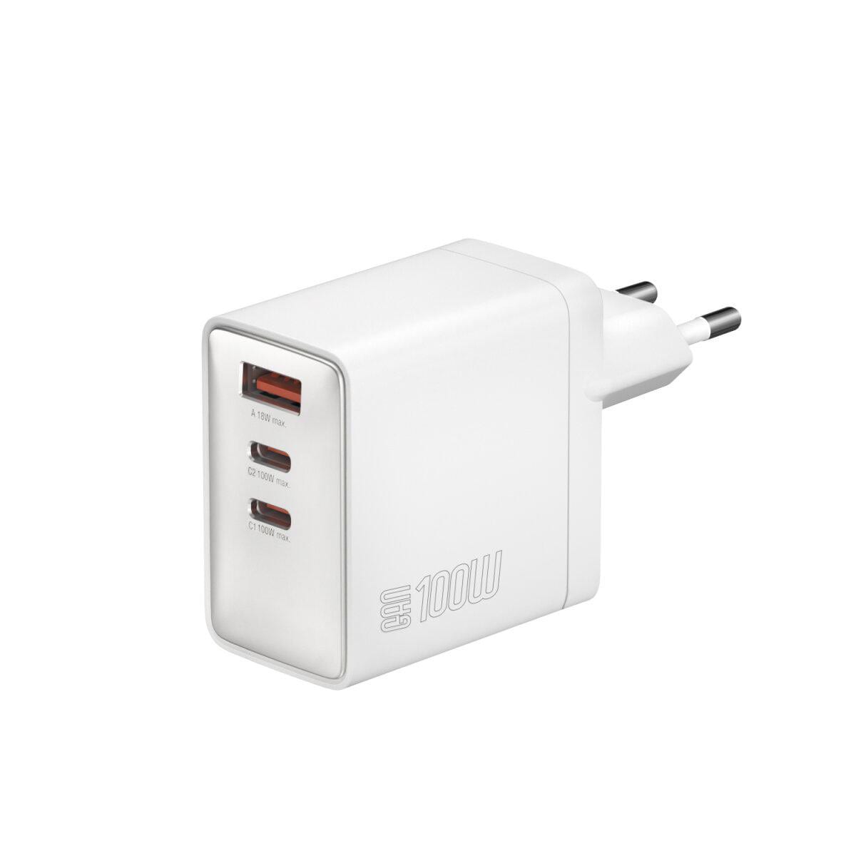 4smarts Netzladegerät GaN Pocket 100W 2C+1A