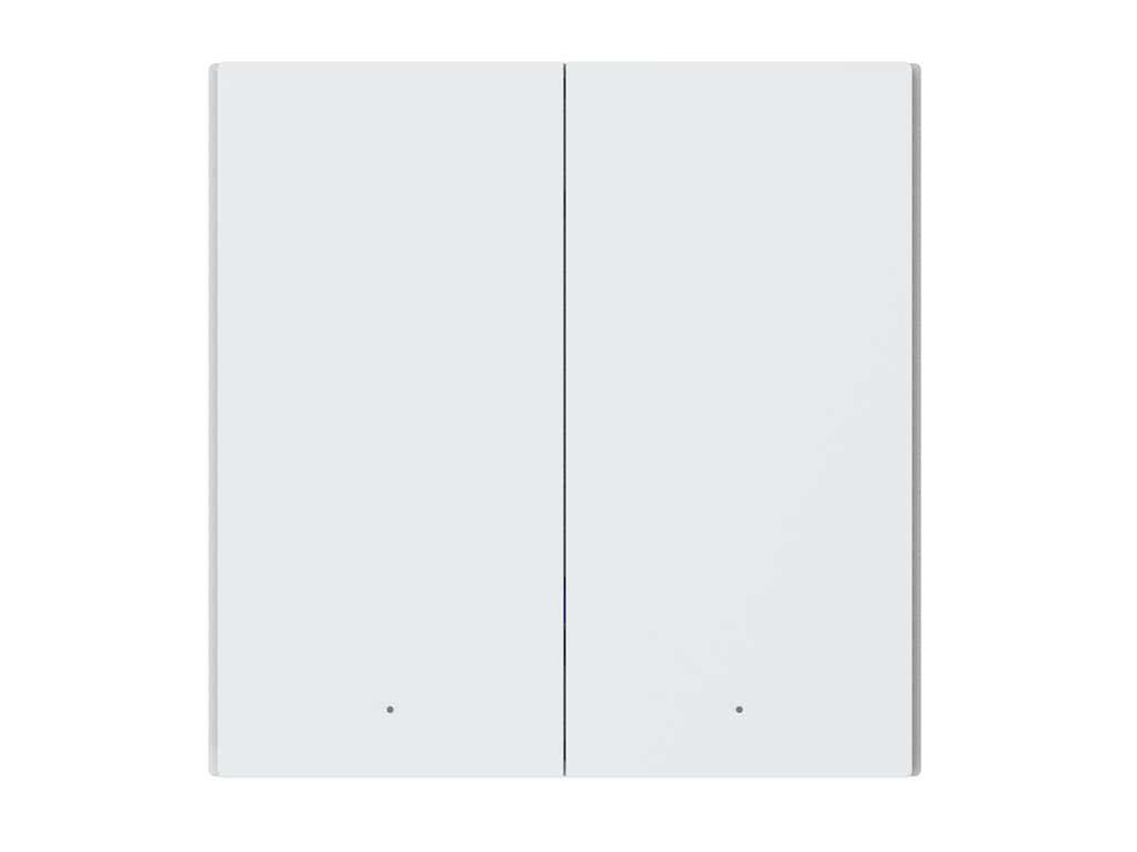 Aqara Smart Wall Switch H1 (No Neutral, Double Rocker) weiß (HomeKit)