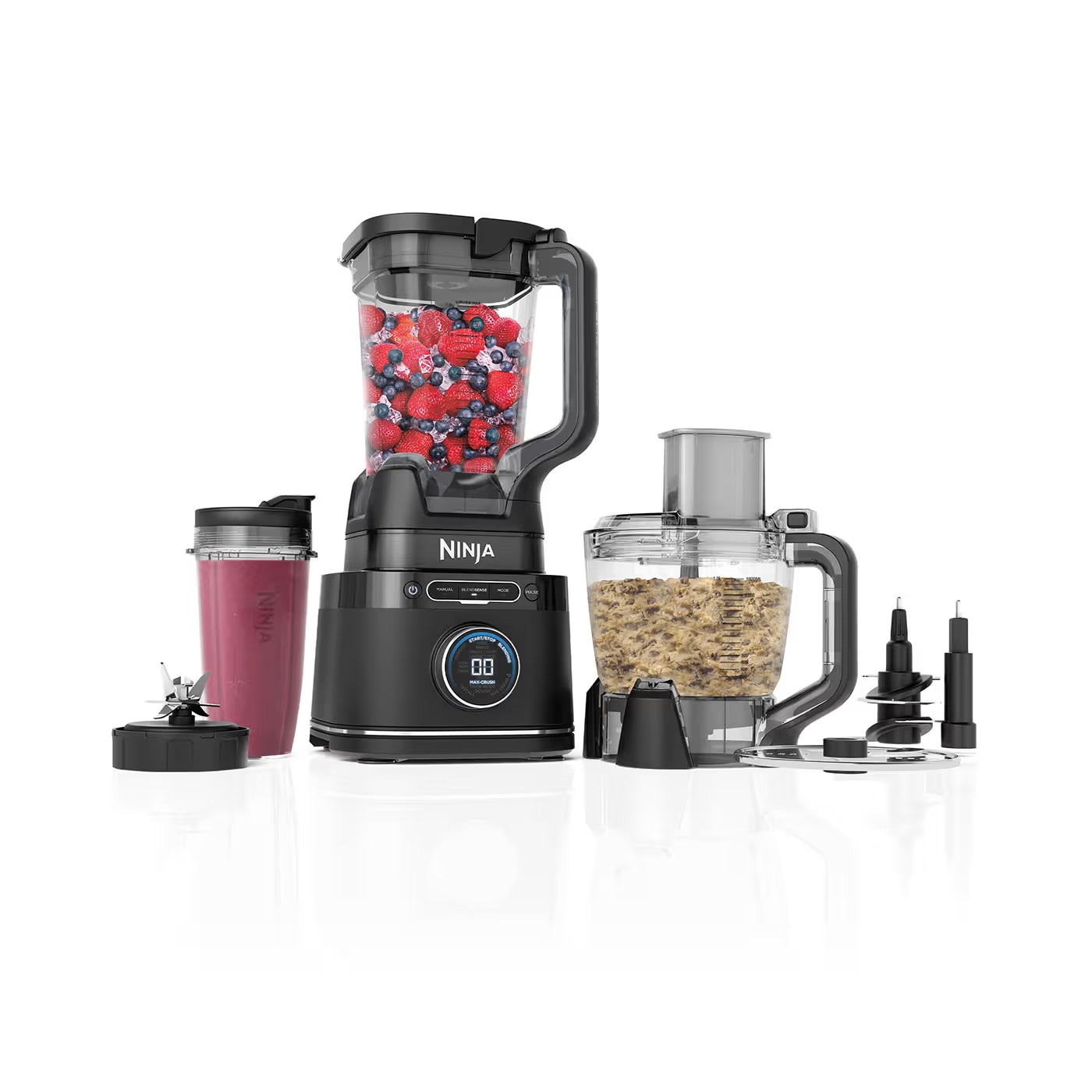 Ninja TB401EU 2-in-1-Mixer und Food-Processor 1200W