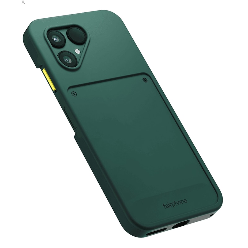 Karten günstig Kaufen-Fairphone Gen. 6 Schutzhülle Forest Green grün. Fairphone Gen. 6 Schutzhülle Forest Green grün <![CDATA[• Fairphone Schutzhülle für Fairphone • Farbe: schwarz, aus recyceltem Kunststoff • kompatibel zu weiterem Zubehör, wie z.B. Karten