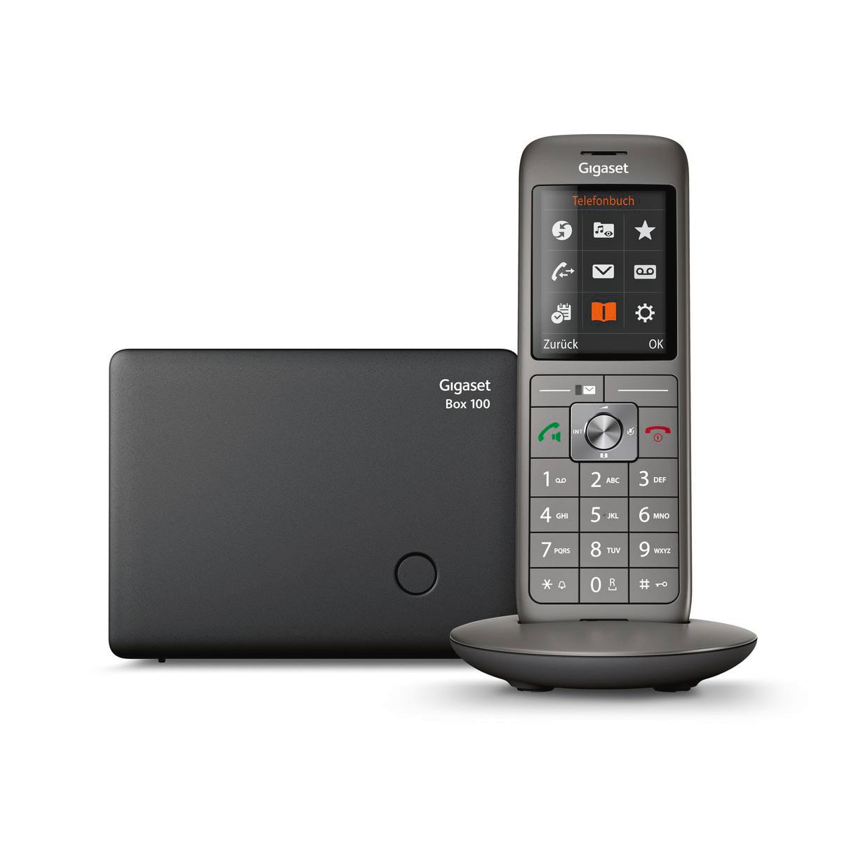Gigaset CL660 DECT Schnurlostelefon anthrazit
